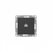 Розетка компьютерная СП Эпика RJ45 кат.5 механизм черн. EKF UP1-SOB-RJ45-5
