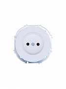 Розетка 1-м СП OSEN без заземл. ПБТ бел. LEZARD 743-0288-121B
