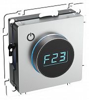 Термостат электронный с индик. BRITE СП IP20 ТС10-1-БрА механизм алюм. IEK BR-RT11-K47