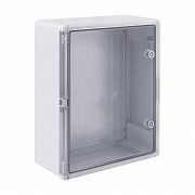 Корпус ударопрочный ЩМПп 500х400х180 IK10 IP65 прозр. дверь АБС пластик PRIZMA TOKOV ELECTRIC TKE-PZ-CPB06-IK10-IP65