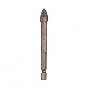 Сверло по стеклу и керамике 10мм (шестигранный хвостовик) Kranz KR-91-0644