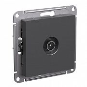 Systeme Electric AtlasDesign Базальт Розетка TV коннектор, механизм ATN001493