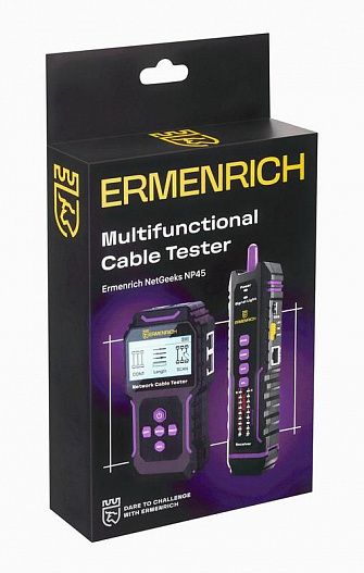 Тестер кабельный многофункциональный NetGeeks NP45 Ermenrich 84554