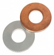 Шайба ШАМ 17/8.5 алюмомедн. EKF sham-17-8.5