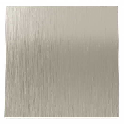 Клавиша для выключателя/переключателя одноклавишного, S70 Metal (никель)