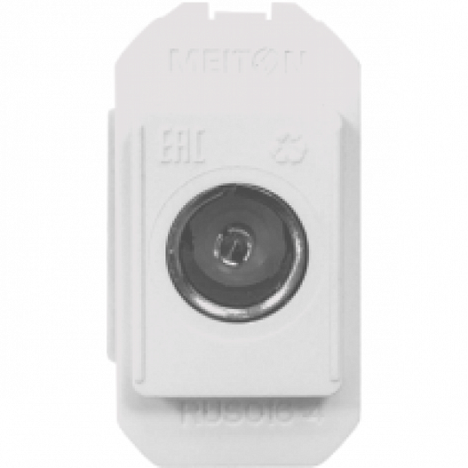 TV розетка 1 модульная MEITON A4202D