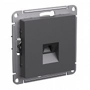 Systeme Electric AtlasDesign Базальт Розетка компьютерная RJ45, кат. 5Е, механизм ATN001483