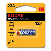 Элемент питания алкалиновый A23/MN21/8LR932 12В MAX SUPER Alkaline (блист. 1шт) KODAK Б0017778