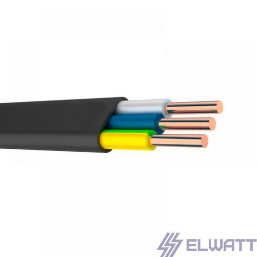 Кабель ВВГ  3х2.5 бухта 100м ГОСТ Elwatt