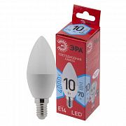 Лампа светодиодная RED LINE LED B35-10W-840-E14 R 10Вт B35 свеча 4000К нейтр. бел. E14 Эра Б0049642