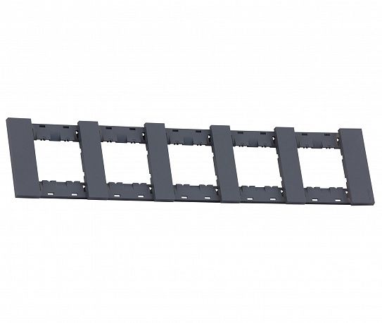 Рамка 5-ая (ГРИФЕЛЬ МАТОВЫЙ) MEITON AA4802M5AL
