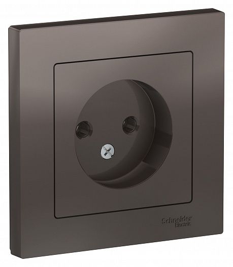 SE AtlasDesign Мокко Розетка б/з, 16А, в сборе
