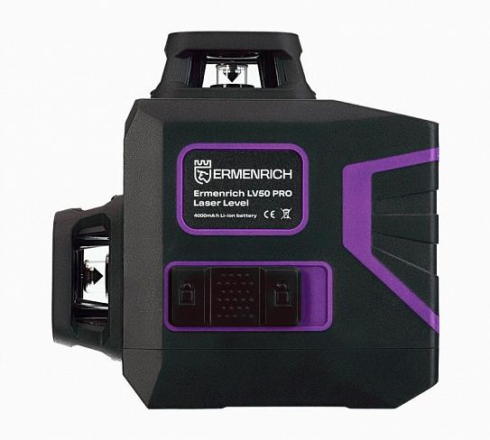 Уровень лазерный PRO LV50 фиолет. Ermenrich 84086