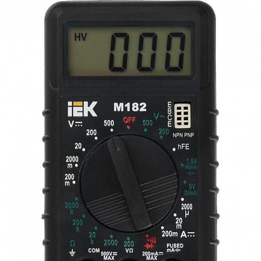 Мультиметр цифровой Compact M182 IEK TMD-1S-182