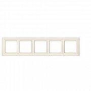 Рамка 5-ая Слоновая кость EcoProfi DECO JUNG EPD485