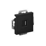 Розетка HDMI AtlasDesign механизм карбон SE ATN001080