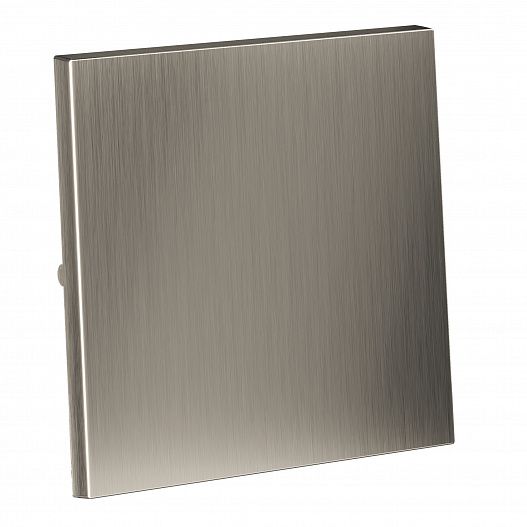 Клавиша для выключателя/переключателя одноклавишного, S70 Metal (никель)