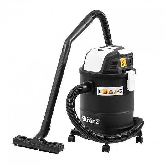 Пылесос строительный KR15 1200Вт 15л 4м Kranz KR-16-1115