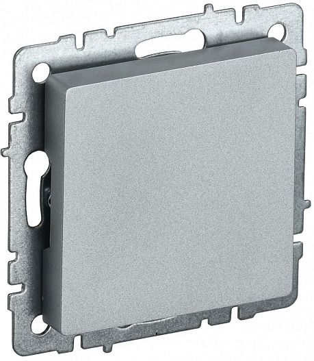 Заглушка c суппортом BRITE  алюм. IEK BR-PL10-K47