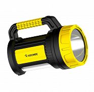 Фонарь аккумуляторный LED 5Вт 3 режима боков. панель 10Вт ЗУ 220/12В КОСМОС KOCAc2005W_Ex