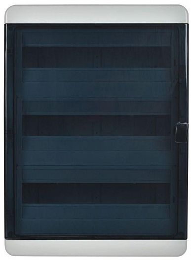 Корпус КМПн-54 TEKFOR IP65 черн. прозр. дверь пластик. IEK TF5-KP72-N-54-65-K03-K02