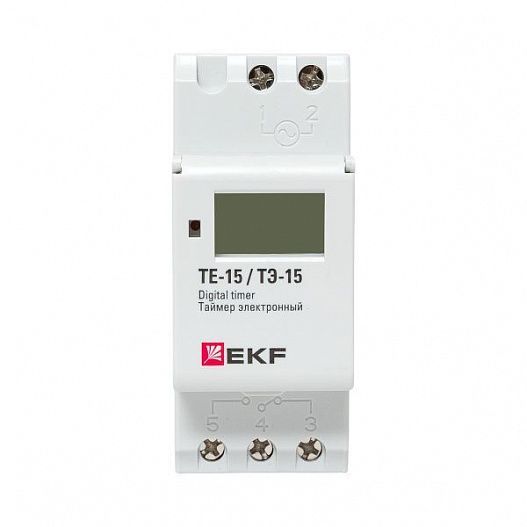 Таймер электронный ТЭ-15 EKF mdt-15