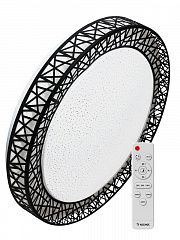 Светильник светодиодный PREMIUM Loft-B 75Вт 230В 3000-6500К 6000лм IP40 490х100мм настенно-потолочный управляемый с пультом ДУ КОСМОС KSLofB75W