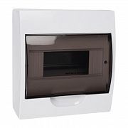 Бокс модульный накладной PDB/W 1008 WH (ЩРН-П- 8) IP41 пластик. Pro JazzWay 5071667