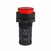 Кнопка с подсветкой OptiSignal Compact D22 С7-PL-M410 красн. 1НО 230В AC XB7NW34M1 КЭАЗ 362101