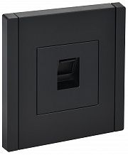 IEK FORTE&PIANO Черный Розетка комп. RJ45 кат.5E FP132