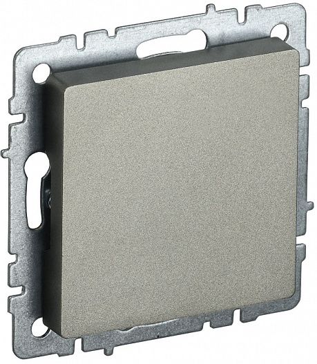 Заглушка c суппортом BRITE  шампань IEK BR-PL10-K37