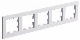 Systeme Electric AtlasDesign Nature Мрамор крем роял Рамка 5-ая, универсальная