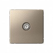 Systeme Electric ArtGallery Шампань TV Розетка проходная 4DB, механизм
