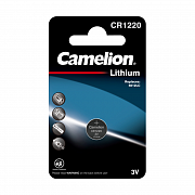 Элемент питания литиевый CR1220 BL-1 (блист.1шт) Camelion 3071