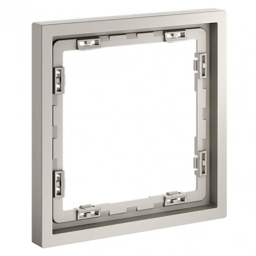 Рамка пластиковая VOLTUM S70 на 1 пост, (кашемир)