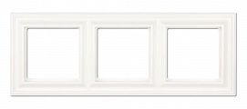 Рамка 3-ая Белая EcoProfi DECO JUNG EPD483WW