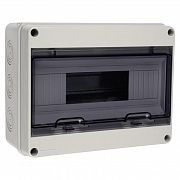 Бокс модульный накладной PDB/W 4012 GR (ЩРН-ПГ-12) IP65 пластик. Pro JazzWay 5072084