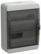 Корпус КМПн-24 TEKFOR IP65 черн. прозр. дверь пластик. IEK TF5-KP72-N-24-65-K03-K02