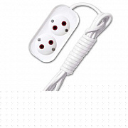 Удлинитель 2х2м без заземл. 6А IP20 У6-011 ШВВП 2х0.75 UNIVersal 9631911