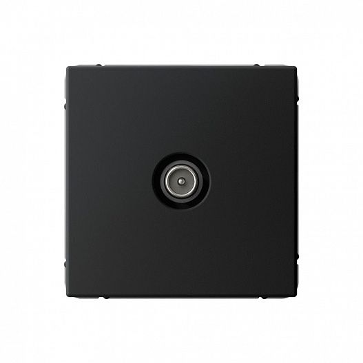 Systeme Electric ArtGallery Карбон TV Розетка оконечная 1DB, механизм