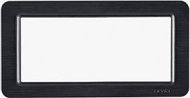 Рамка двойная для розетки LAVIN черн. ARVIA 21 25 4000 027