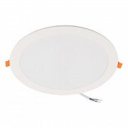 Светильник светодиодный PLED DL7 24Вт 6500К IP54 2040лм WH встраив. бел. Pro JazzWay 5069121