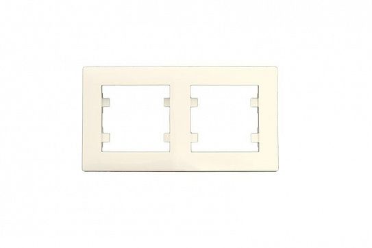 Рамка 2-м Karea RIZZ крем Makel 88010702