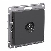 Systeme Electric AtlasDesign Базальт Розетка TV оконечная 1DB, механизм ATN001491