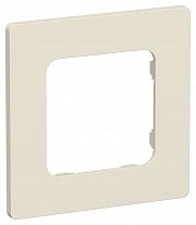 Рамка 1-м СП FLITE РУ-1-К-ФлСл сливочный IEK FI-M12-32-20-K86