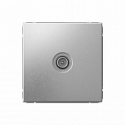 Systeme Electric ArtGallery Алюминий TV Розетка оконечная 1DB, механизм