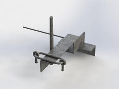 Траверса ТМ-60 (27.0002) покрытие черн. лак АЭМЗ 00002468