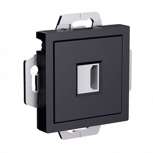 Systeme Electric AtlasDesign Карбон Розетка HDMI, механизм
