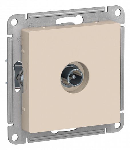 SE AtlasDesign Беж Розетка TV оконечная 1DB, механизм