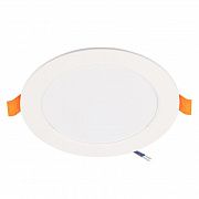Светильник светодиодный PLED DL7 WH Downlight 12Вт 4000К 145х26мм IP54 ДВО встраив. Pro JazzWay 5042544